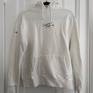NWOT Suspicious Antwerp White Hoodie
